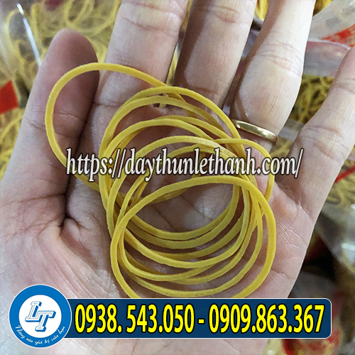 Dây thun màu vàng 38mm Dây thun màu vàng 38mm
