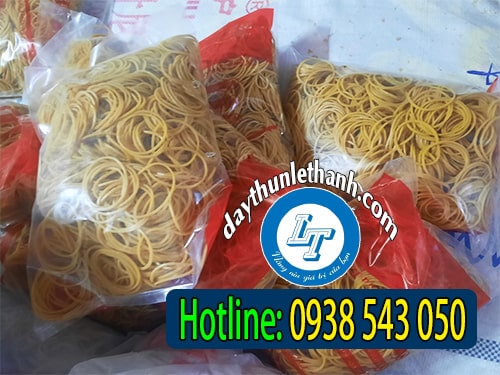 Dây thun màu vàng bịch 500gam Dây thun màu vàng bịch 500gam
