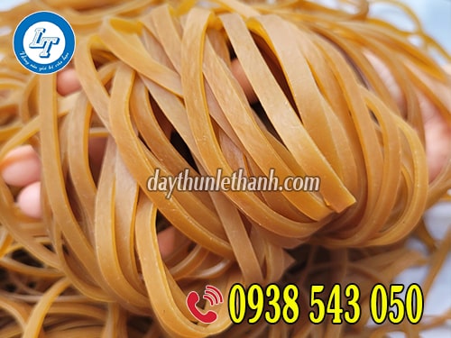 Dây thun màu vàng bản lớn 90mm Dây thun màu vàng