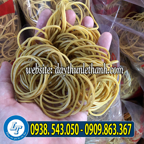 Dây thun màu vàng Dây thun màu vàng