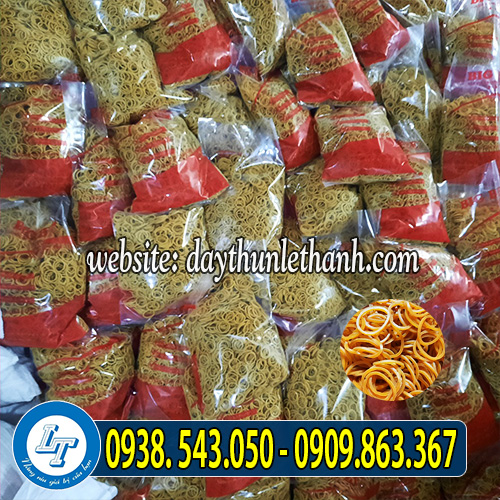 Dây thun màu vàng Dây thun màu vàng