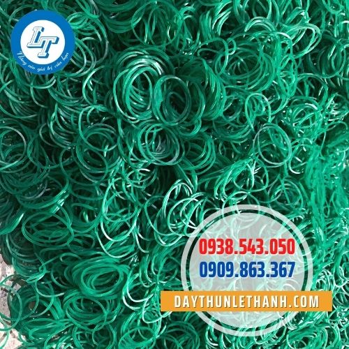 Dây thun màu xanh giá sỉ Dây thun màu xanh giá sỉ