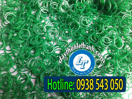 Dây thun màu xanh đường kính 16mm