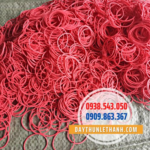 Dây thun ruột xe màu hồng