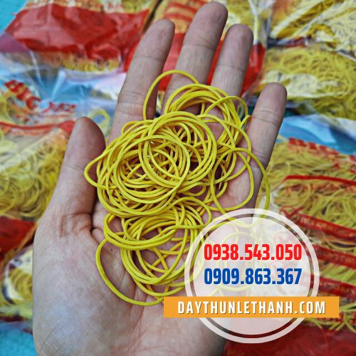 Dây thun ruột xe màu vàng