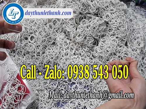 Dây thun màu trắng sữa có độ đàn hồi cao Dây thun màu trắng sữa