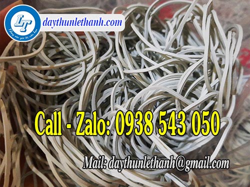 Dây thun màu trắng sữa chất lượng, giá sỉ rẻ Dây thun màu trắng sữa