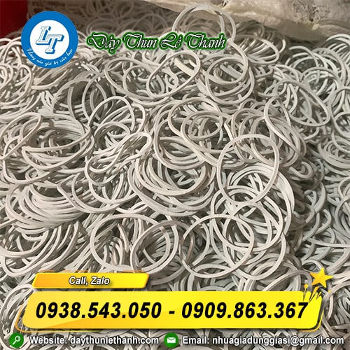 Dây thun trắng sữa sỉ rẻ Dây thun trắng sữa sỉ rẻ