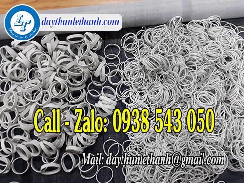 Dây thun màu trắng sữa giá sỉ rẻ nhất tphcm Dây thun màu trắng sữa