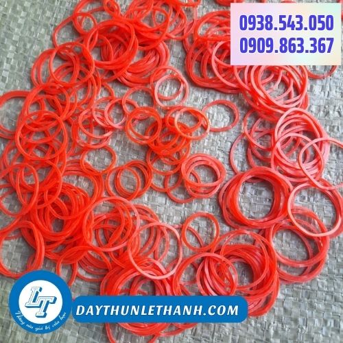 dây thun nhỏ màu đỏ  dây thun nhỏ màu đỏ