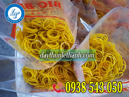 Dây thun màu vàng đóng bich sẵn Dây thun màu vàng đóng bich sẵn