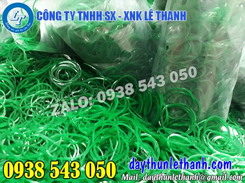 Dây thun màu xanh chất lượng, giá rẻ Dây thun màu xanh