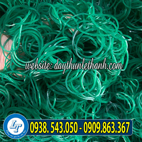 Dây thun màu xanh 38mm Dây thun màu xanh 38mm