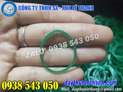 Dây thun màu xanh chất lượng, giá rẻ  Dây thun màu xanh