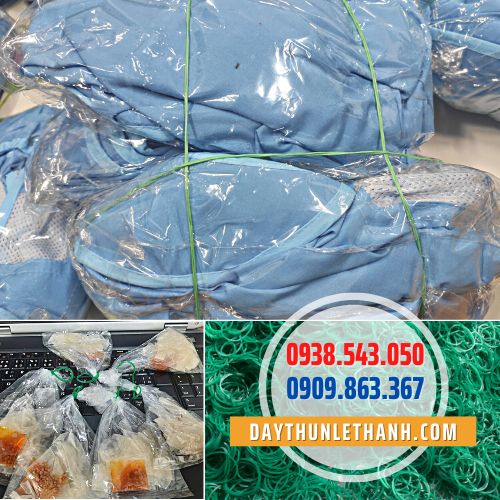 Ứng dụng dây thun màu xanh Ứng dụng dây thun màu xanh