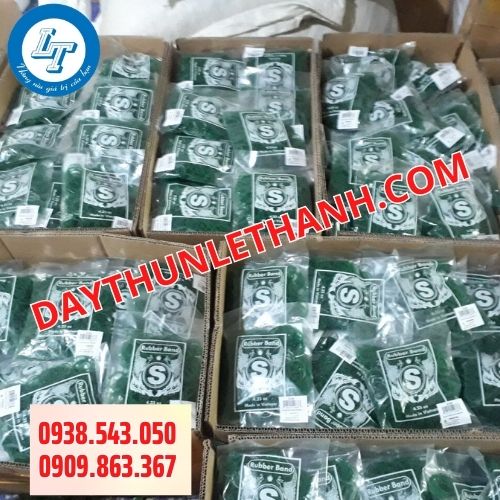 dây thun xanh vòng to, vòng nhỏ dây thun xanh vòng to, vòng nhỏ