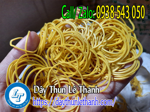 Dây thun xe vàng giá sỉ Dây thun xe vàng giá sỉ