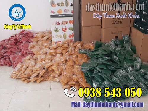 Dây thun xuất khẩu chất lượng, giá rẻ Dây thun xuất khẩu đóng bịch 200gam
