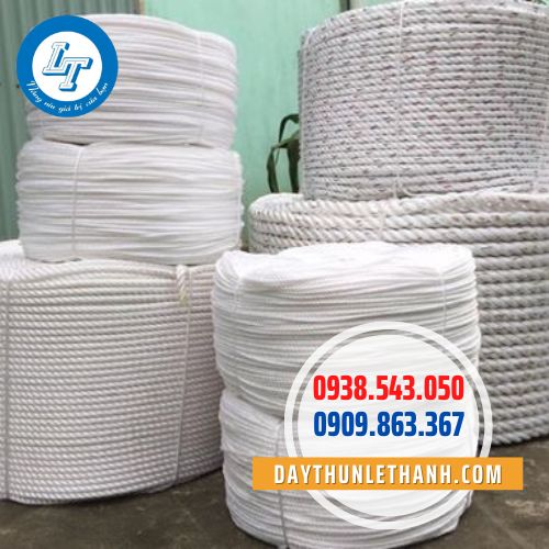 Dây thừng sợi nhỏ màu trắng Dây thừng sợi nhỏ màu trắng