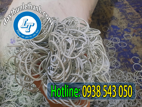 Dây thun màu trắng sữa giá rẻ Dây thun màu trắng sữa