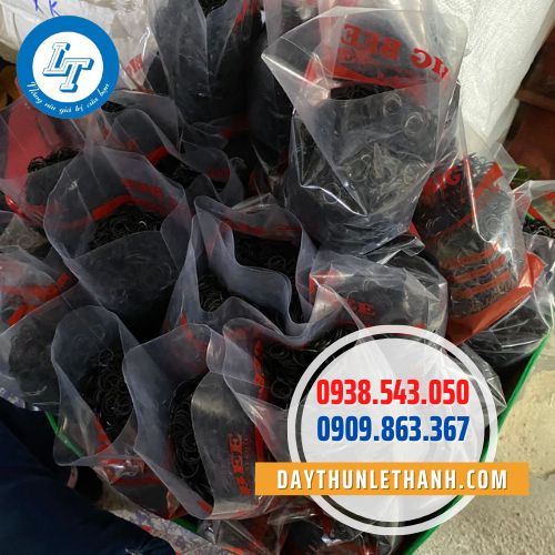 Dây thun đen bọc ổi đóng bịch 500gam Dây thun đen bọc ổi