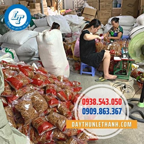 Đóng gói dây thun Đóng gói dây thun