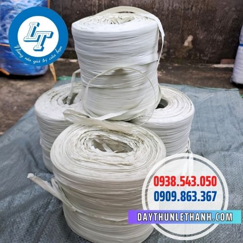 giá sỉ dây nilon ống màu trắng 2kg giá sỉ dây nilon ống màu trắng 2kg