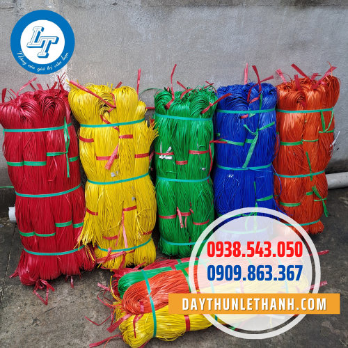 Dây ni lông kẽm khô nhiều màu Dây ni lông kẽm