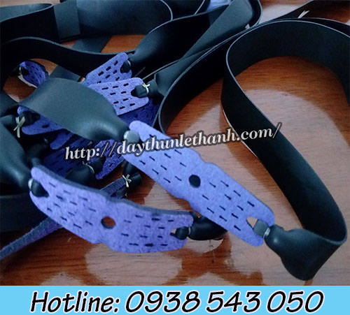 Thun ná dẹp 1 lớp màu đen Thun ná dẹp 1 lớp màu đen