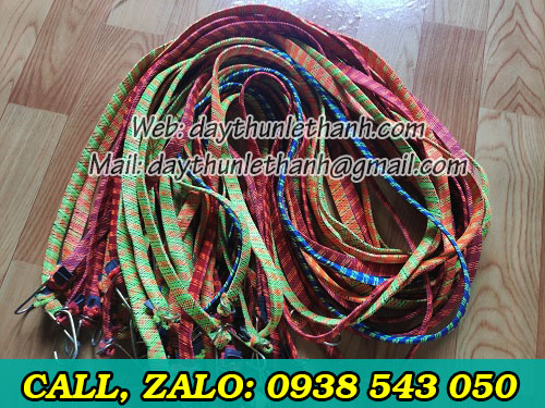 Dây ràng thun dẹt bản rộng 1,5cm Dây ràng thun dẹt bản rộng 1,5cm