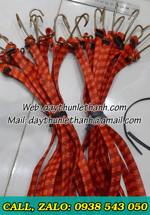 Dây thun chằng hàng dẹt rộng 1,5cm Dây thun chằng hàng dẹt rộng 1,5cm