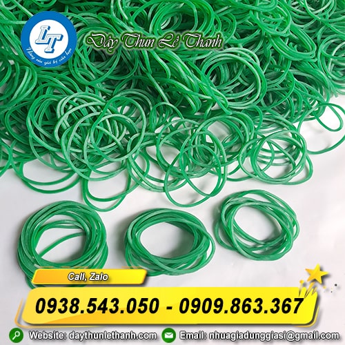 Sỉ số lượng dây thun xanh giá tốt Sỉ số lượng dây thun xanh giá tốt