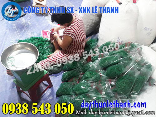 Dây thun màu xanh chất lương, giá tốt, giao hàng nhanh Dây thun màu xanh chất lương, giá tốt, giao hàng nhanh