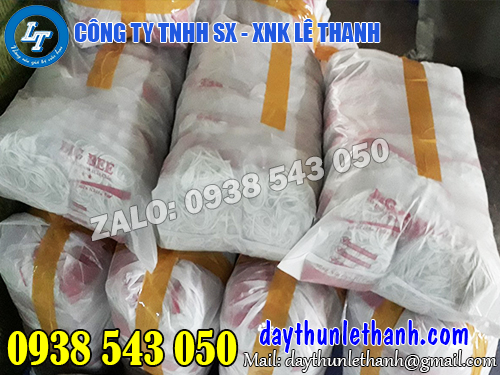 Dây thun đóng bao 10kg cho khách sỉ Dây thun đóng bao 10kg cho khách sỉ
