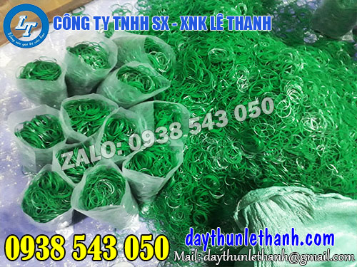 Dây thun màu xanh chất lương, giá tốt, giao hàng nhanh Dây thun màu xanh chất lương, giá tốt, giao hàng nhanh