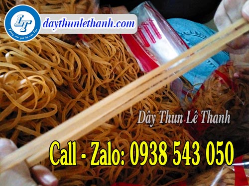 Dây thun bản lớn có lực kéo căng tốt Dây thun bản lớn