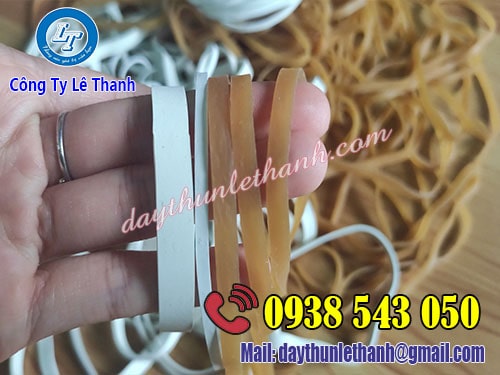 Dây thun bản lớn nhiều kích cỡ khác nhau Dây thun bản lớn