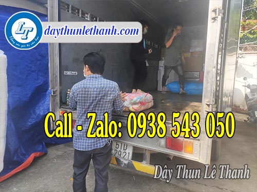 giao hàng dây thun con ó cho khách sỉ Dây thun con ó