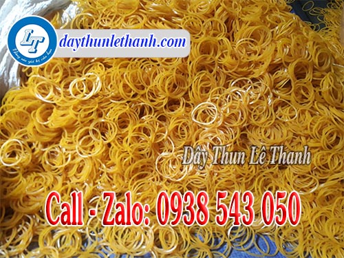 Dây thun con ó màu vàng Dây thun con ó