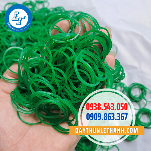 Dây thun cao cấp màu xanh Dây thun cao cấp màu xanh