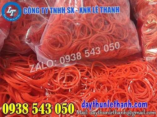 Dây thun màu đỏ chất lượng, giá rẻ tại kho Lê Thanh Dây thun màu đỏ chất lượng, giá rẻ tại kho Lê Thanh