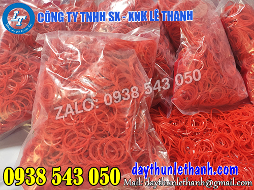 Dây thun màu đỏ chất lượng, giá rẻ tại kho Lê Thanh Dây thun màu đỏ chất lượng, giá rẻ tại kho Lê Thanh