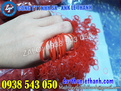 Thun màu đỏ size 25mm giá rẻ tại kho Thun màu đỏ size 25mm giá rẻ tại kho