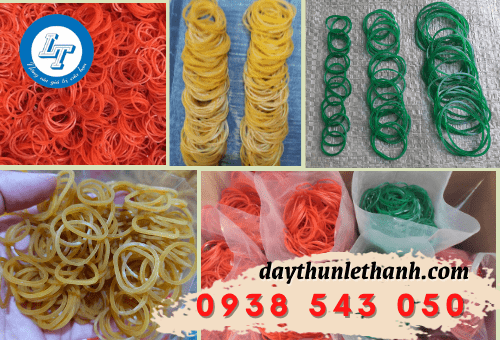 Dây thun nhiều màu giá rẻ Dây thun nhiều màu