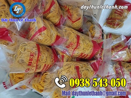 Dây thun màu vàng Dây thun màu vàng