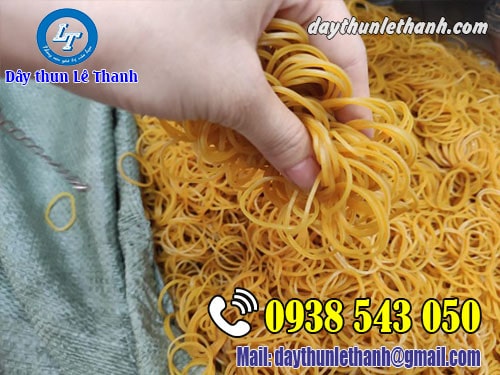 Dây thun màu vàng giá sỉ rẻ Dây thun màu vàng