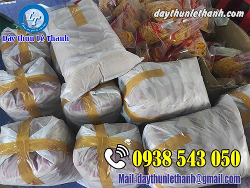 Dây thun màu vàng bao lớn 10kg Dây thun màu vàng