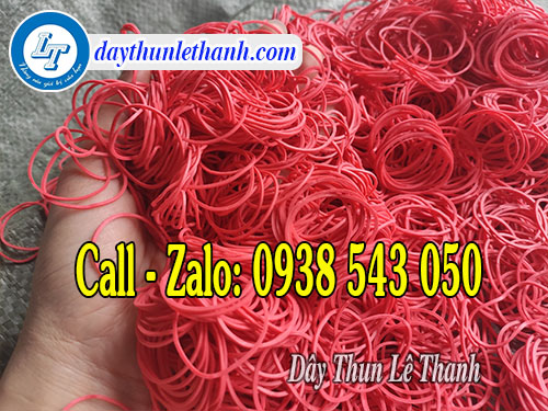 Dây thun xe màu hồng giá rẻ, giao hàng nhanh Dây thun xe màu hồng