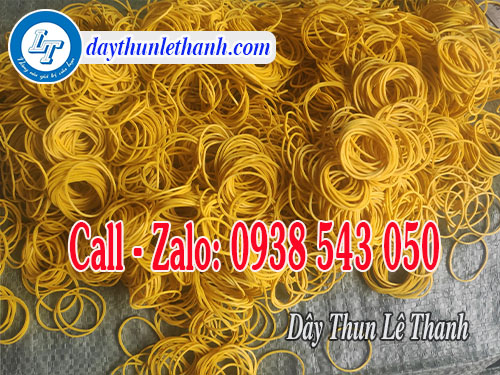 Dây thun xe màu vàng giá rẻ cho nhà buôn Dây thun xe màu vàng