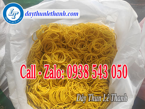 Dây thun xe màu vàng Dây thun xe màu vàng